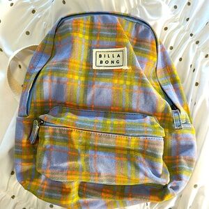 Billabong mini backpack, brand new